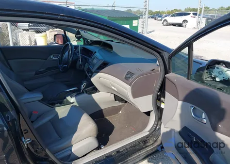 2012 Honda Civic Exl из США, поврежденный, VIN 19XFB2F97CE056860